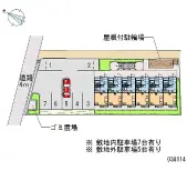 ★手数料０円★大阪狭山市茱萸木７丁目　月極駐車場（LP）